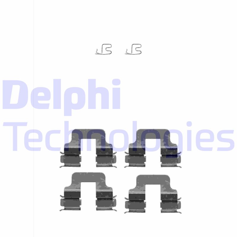 Delphi Diesel Rem montageset LX0342