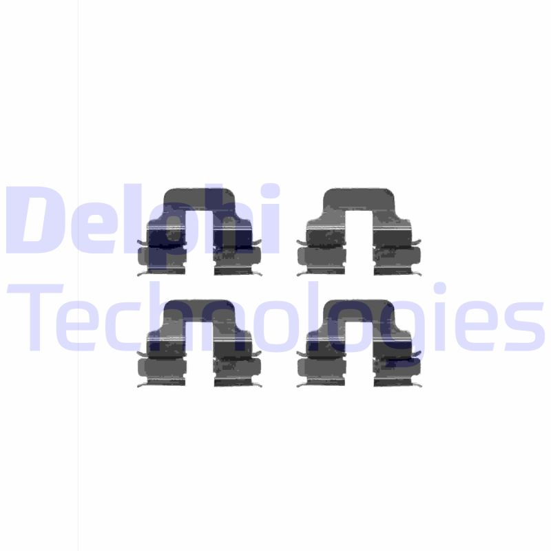 Delphi Diesel Rem montageset LX0344