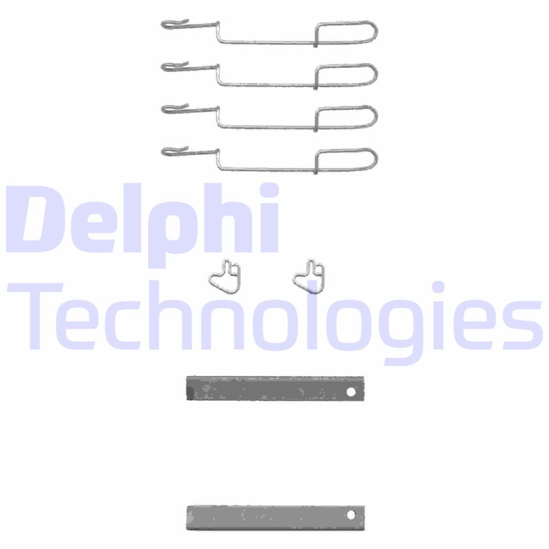 Delphi Diesel Rem montageset LX0347