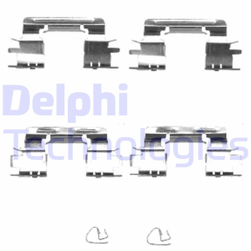 Delphi Diesel Rem montageset LX0385
