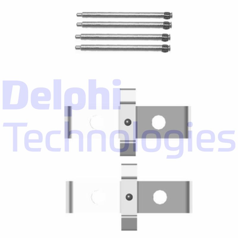 Delphi Diesel Rem montageset LX0408