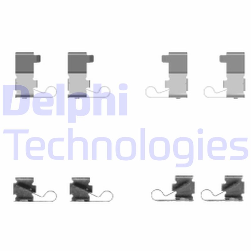 Delphi Diesel Rem montageset LX0434