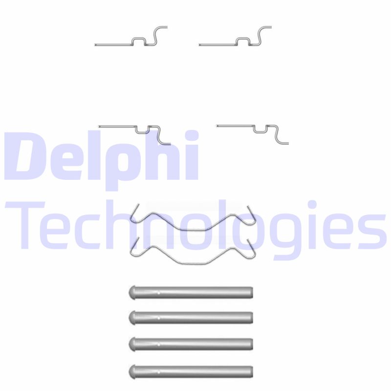 Delphi Diesel Rem montageset LX0435