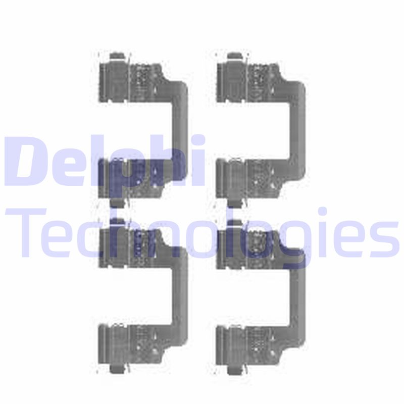 Delphi Diesel Rem montageset LX0455