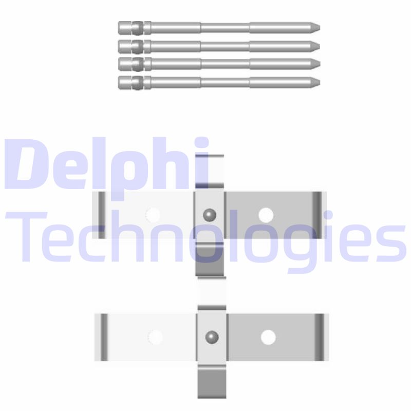 Delphi Diesel Rem montageset LX0469