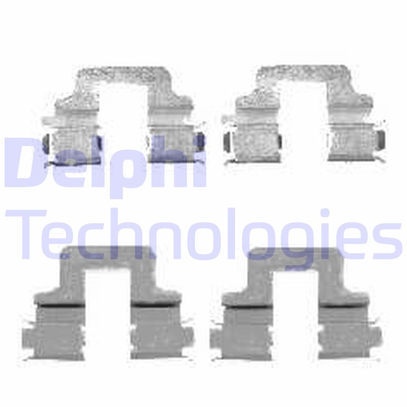 Delphi Diesel Rem montageset LX0480