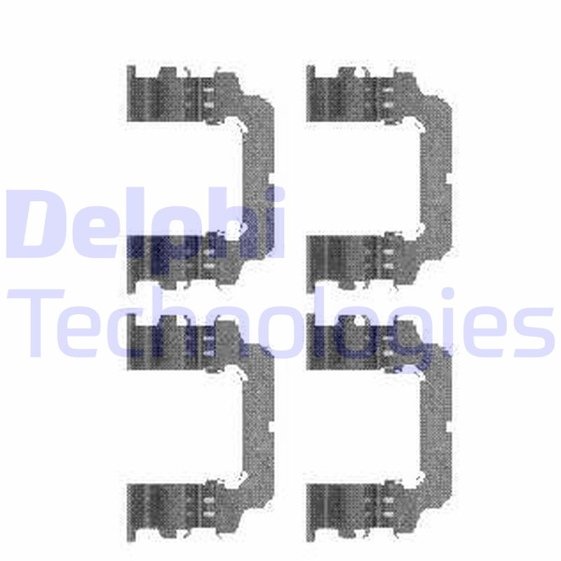 Delphi Diesel Rem montageset LX0484