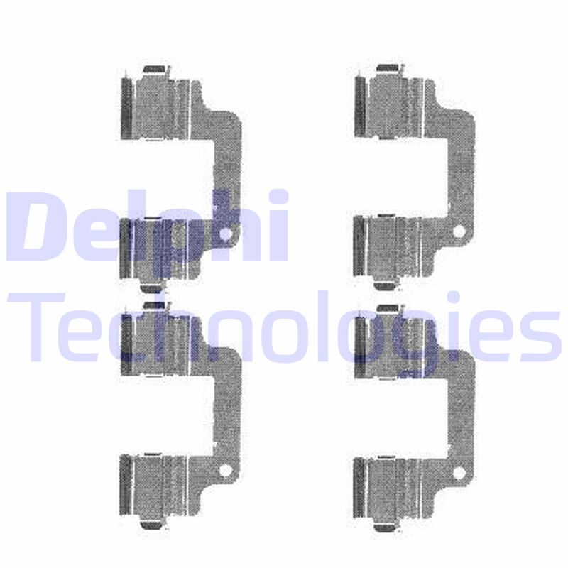 Delphi Diesel Rem montageset LX0486