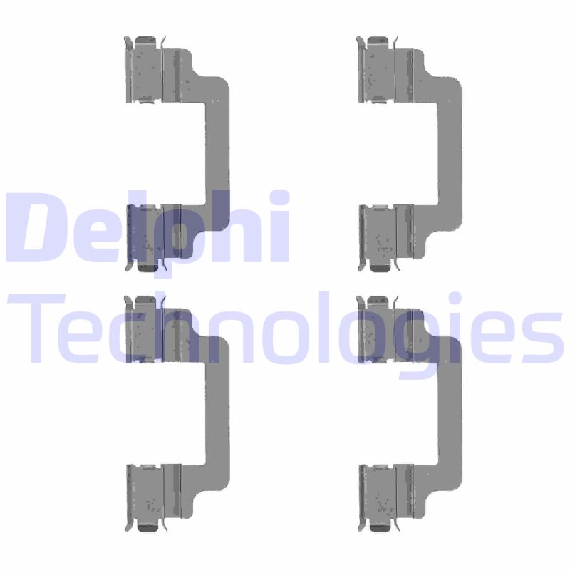 Delphi Diesel Rem montageset LX0505