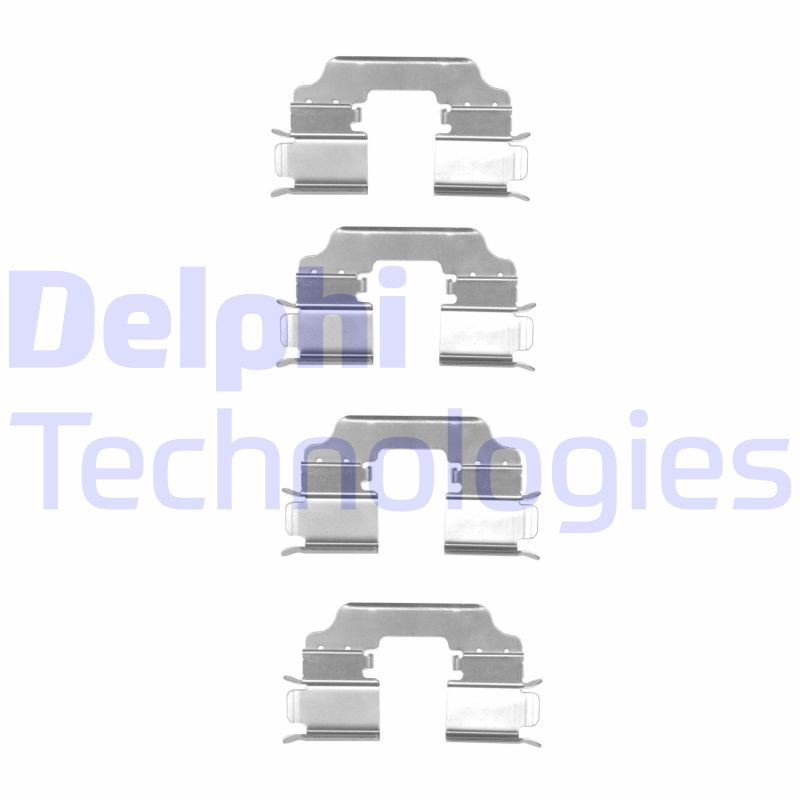 Delphi Diesel Rem montageset LX0549