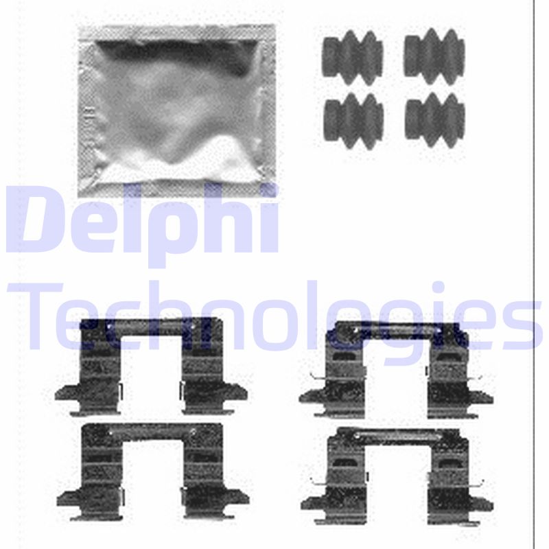 Delphi Diesel Rem montageset LX0556