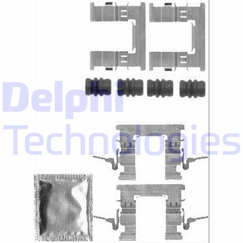 Delphi Diesel Rem montageset LX0579