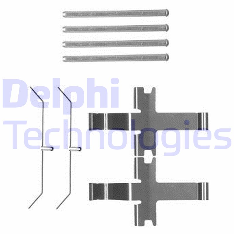 Delphi Diesel Rem montageset LX0601