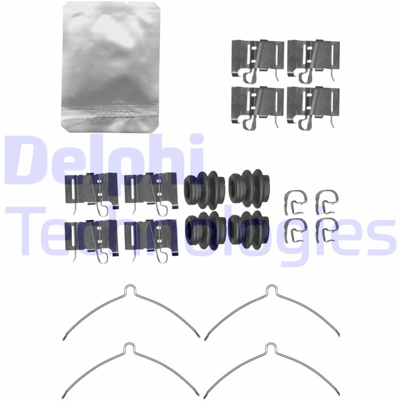 Delphi Diesel Rem montageset LX0609