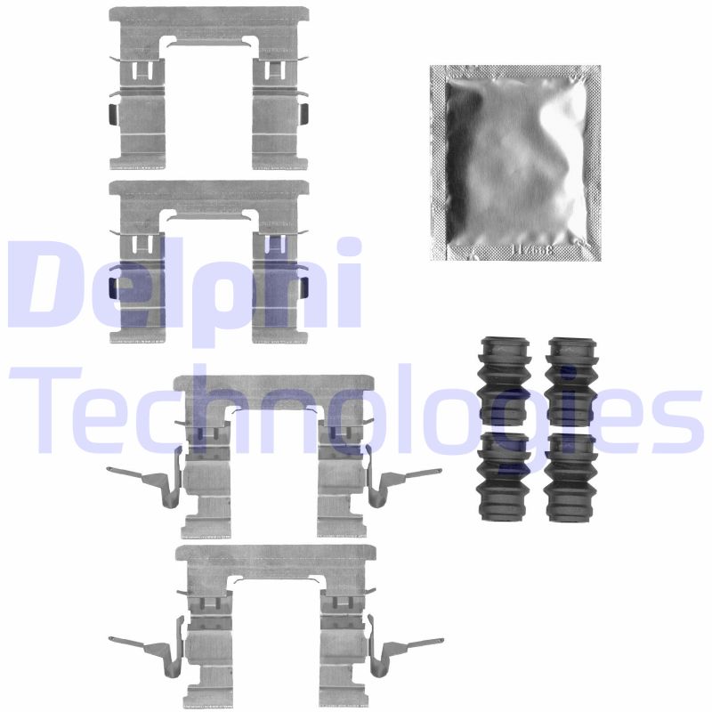 Delphi Diesel Rem montageset LX0655
