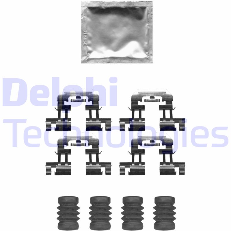 Delphi Diesel Rem montageset LX0677