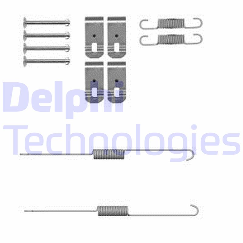 Delphi Diesel Rem montageset LY1382