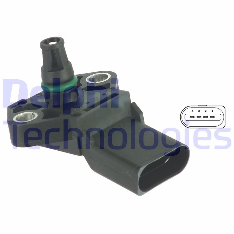 Delphi Diesel Vuldruk sensor PS10118