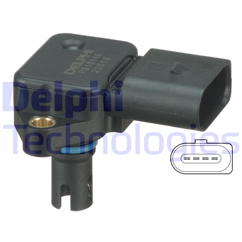 Delphi Diesel MAP sensor PS10146