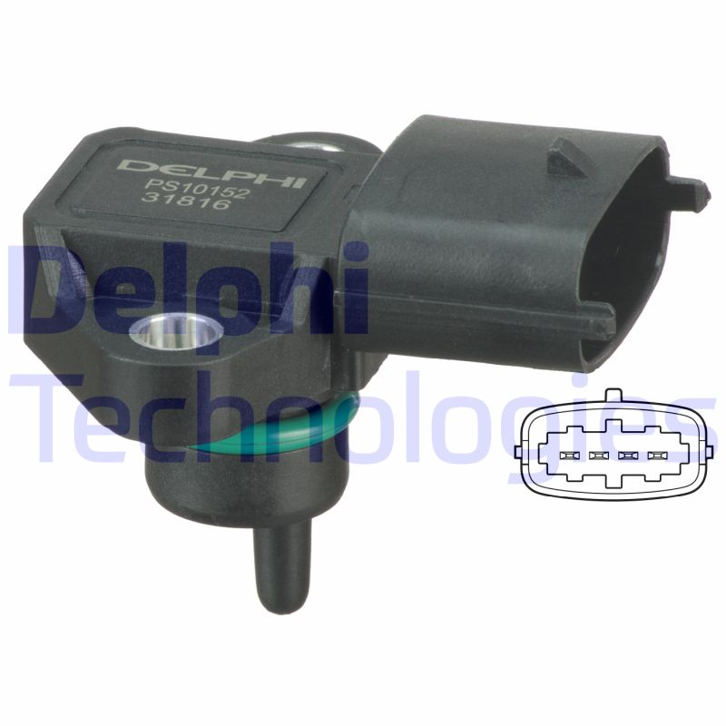 Delphi Diesel Vuldruk sensor PS10152