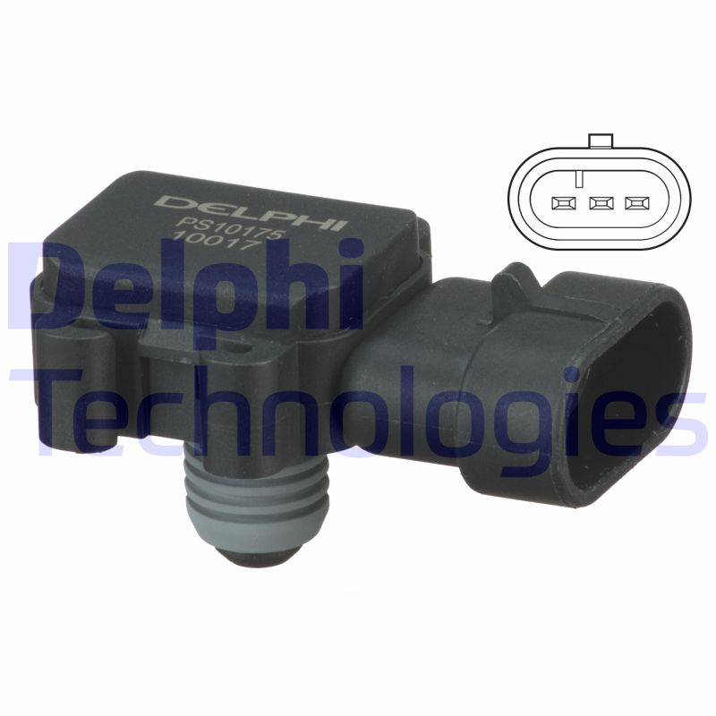 Delphi Diesel Vuldruk sensor PS10175