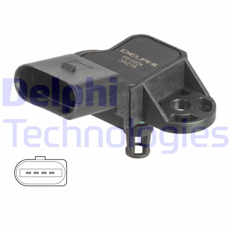 Delphi Diesel Vuldruk sensor PS10224