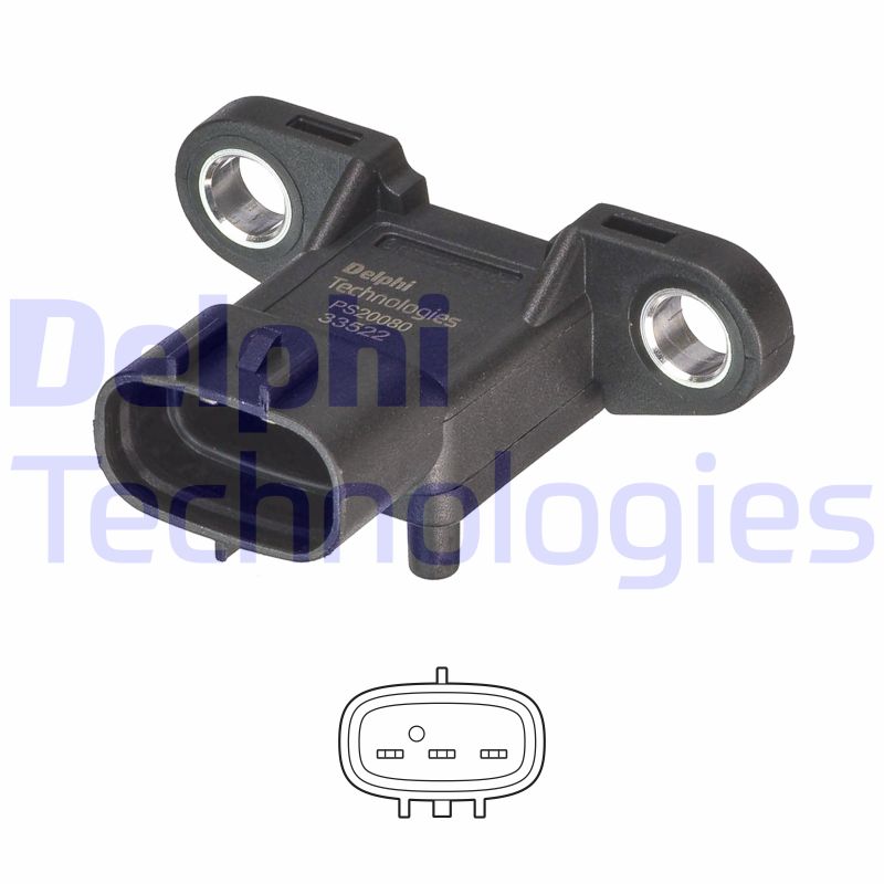 Delphi Diesel MAP sensor PS20080-12B1