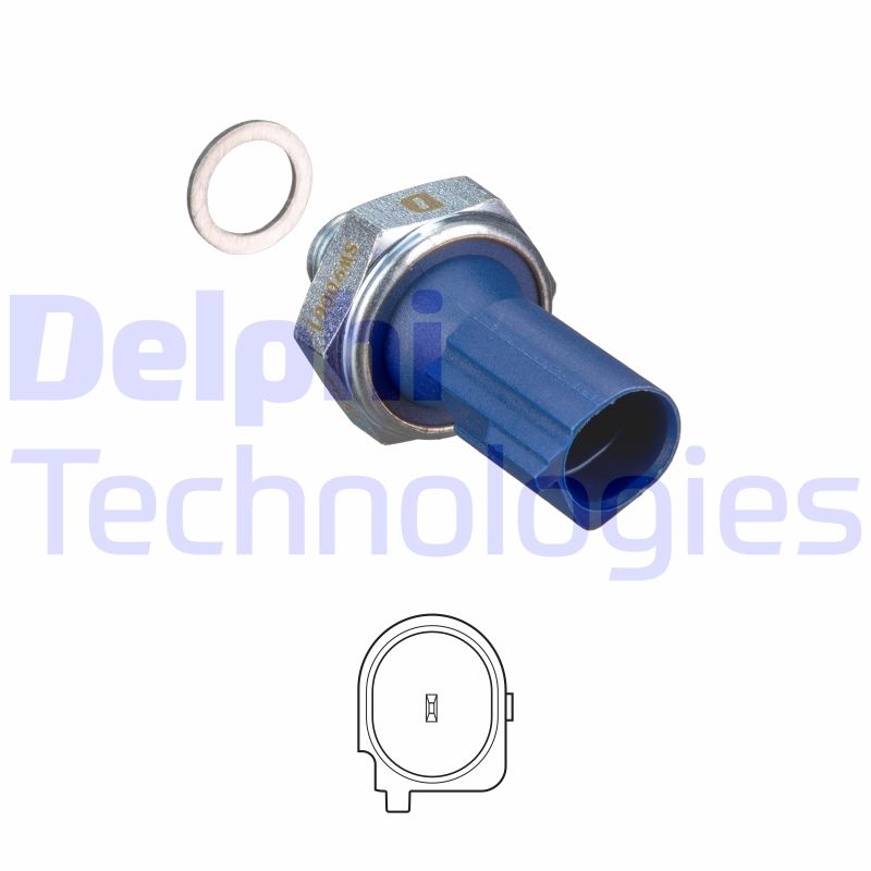 Delphi Diesel Oliedrukschakelaar SW90061