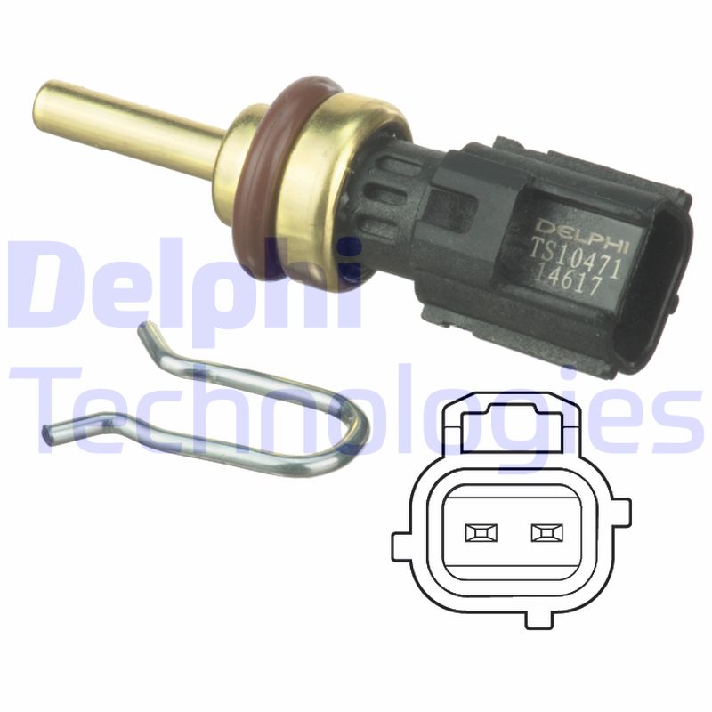 Delphi Diesel Temperatuursensor TS10471