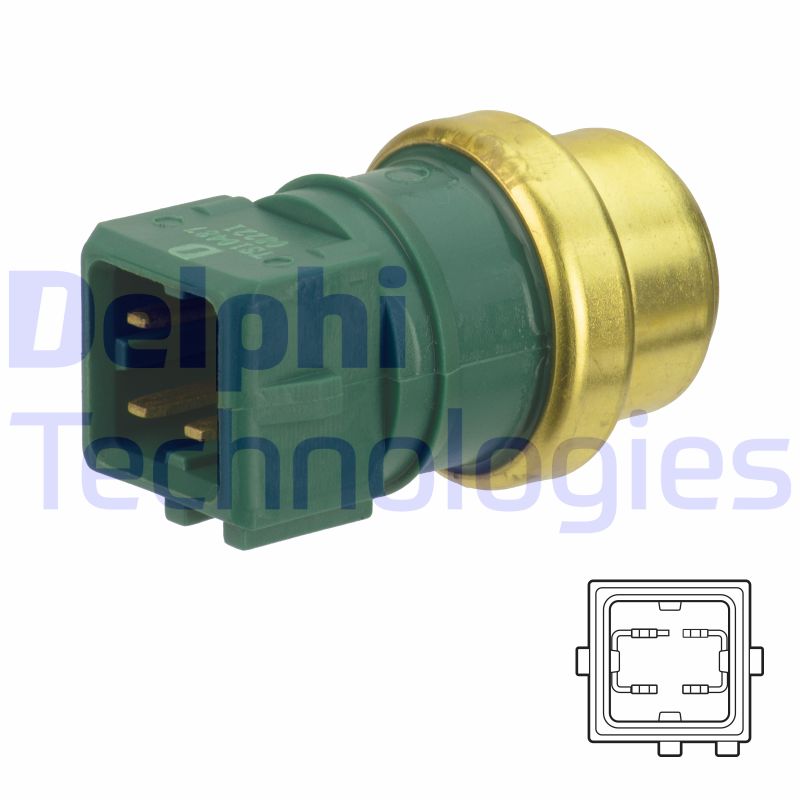 Delphi Diesel Temperatuursensor TS10487