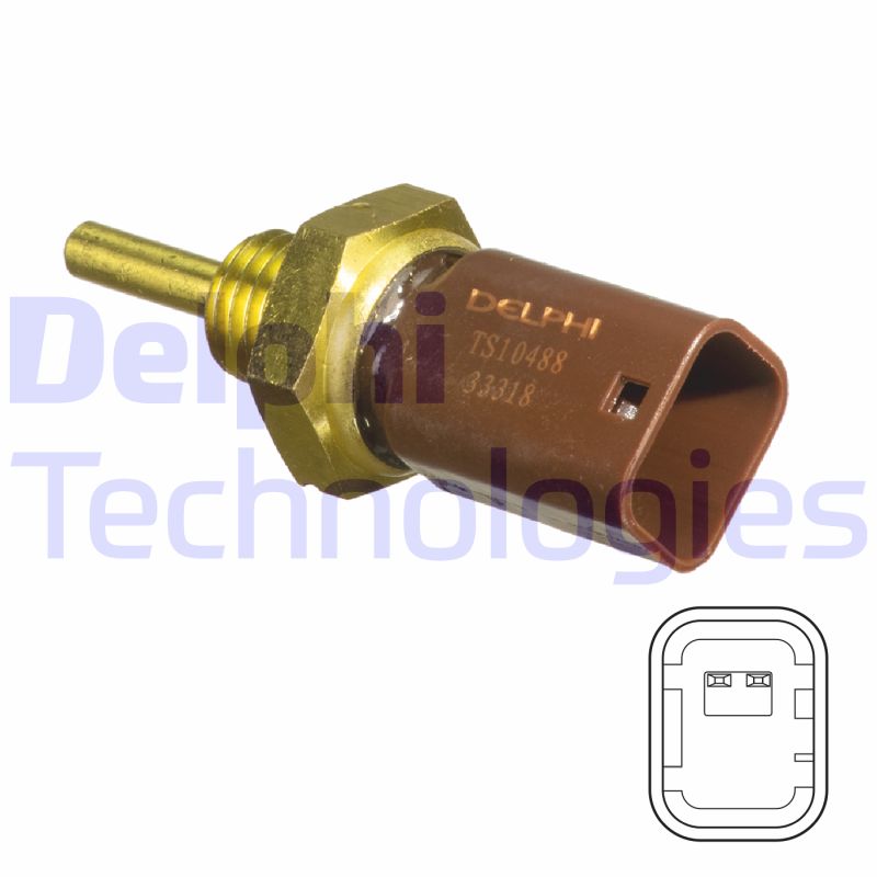 Delphi Diesel Temperatuursensor TS10488