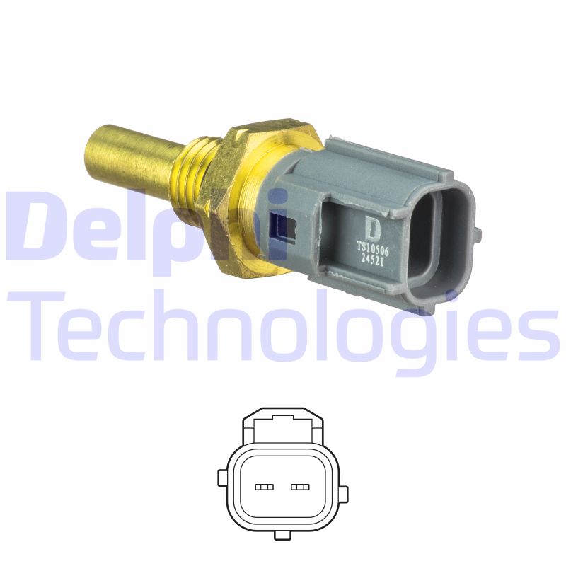 Delphi Diesel Temperatuursensor TS10506