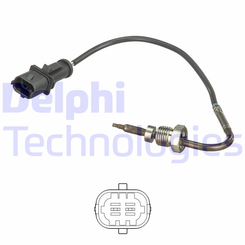 Delphi Diesel Sensor uitlaatgastemperatuur TS30103