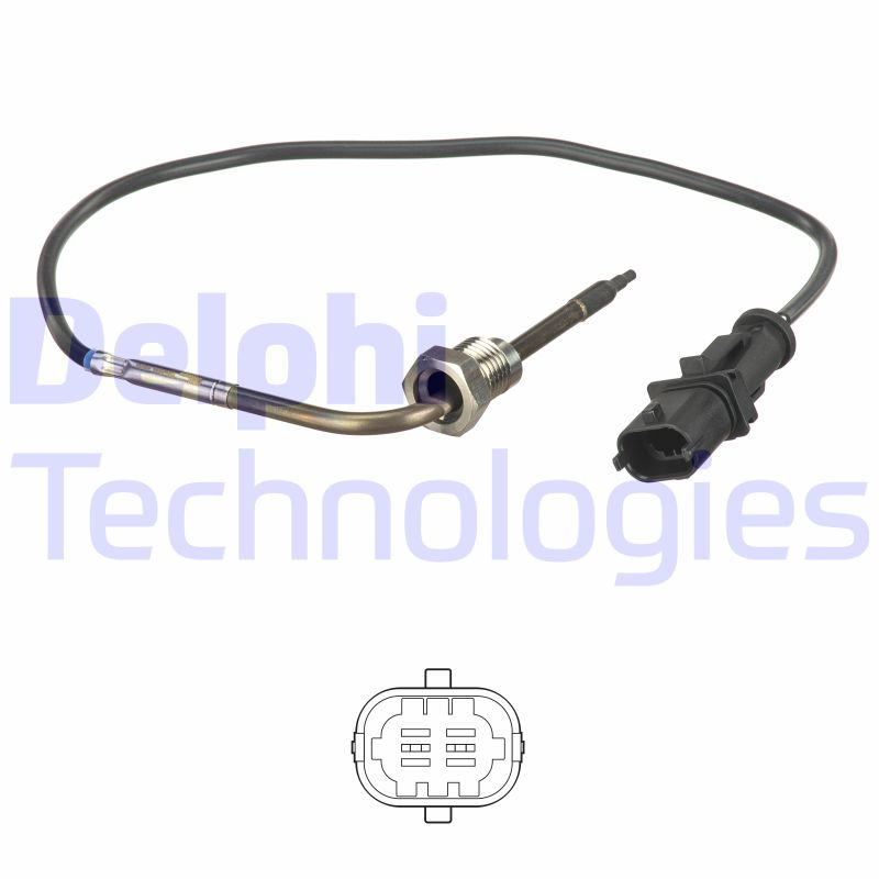 Delphi Diesel Sensor uitlaatgastemperatuur TS30188