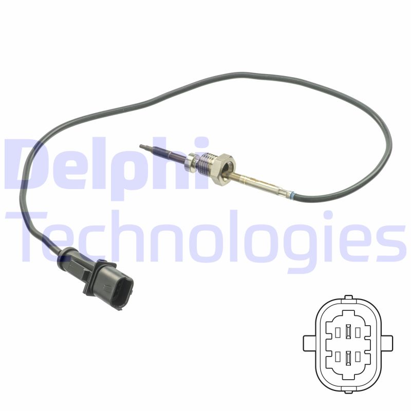 Delphi Diesel Sensor uitlaatgastemperatuur TS30201