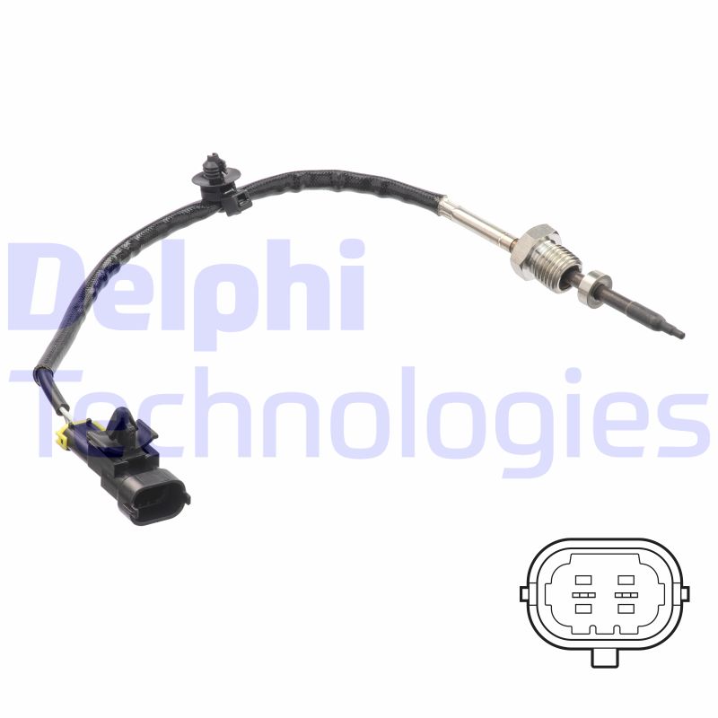 Delphi Diesel Sensor uitlaatgastemperatuur TS30204