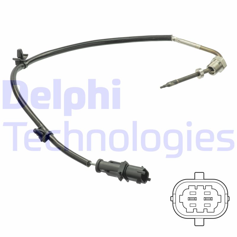 Delphi Diesel Sensor uitlaatgastemperatuur TS30233