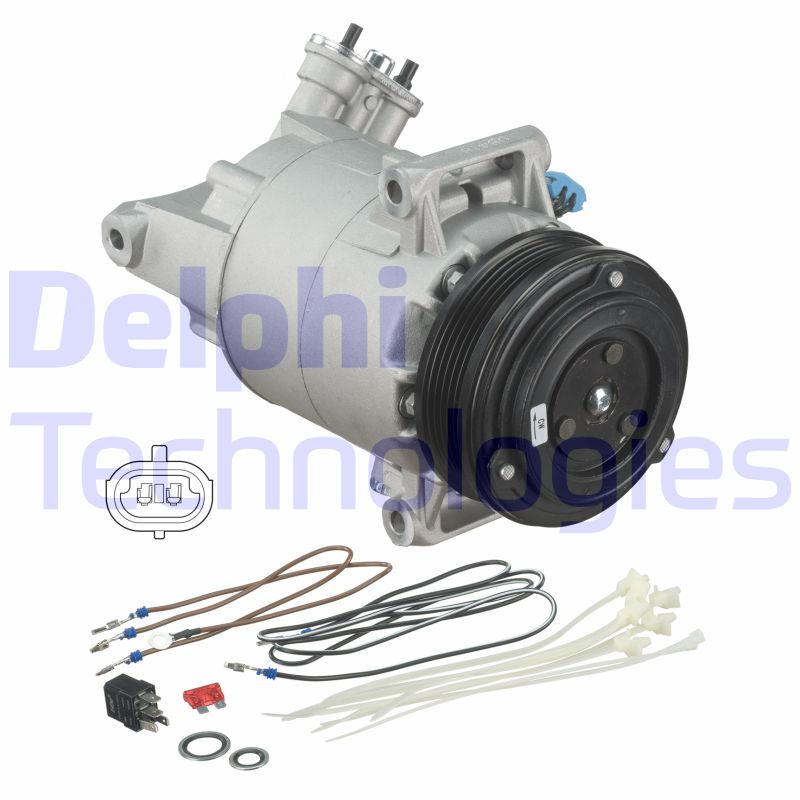 Delphi Diesel Airco compressor TSP0155449