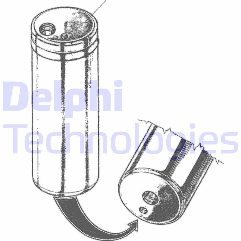 Delphi Diesel Airco droger/filter TSP0175055