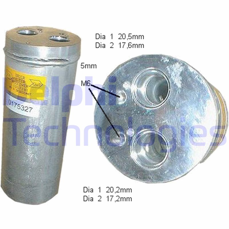 Delphi Diesel Airco droger/filter TSP0175327