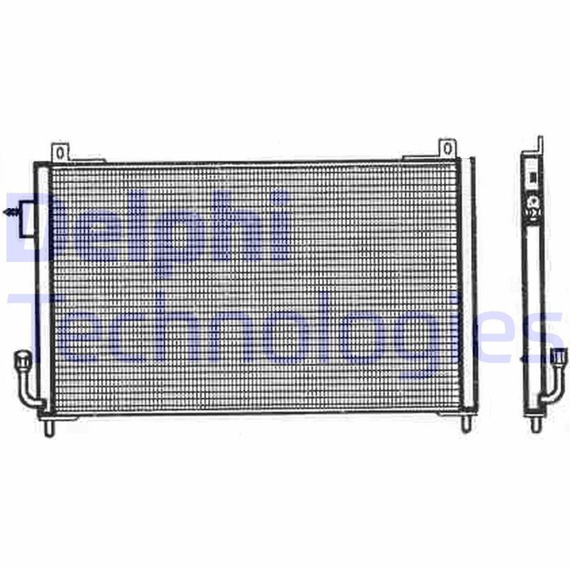 Delphi Diesel Airco condensor TSP0225357