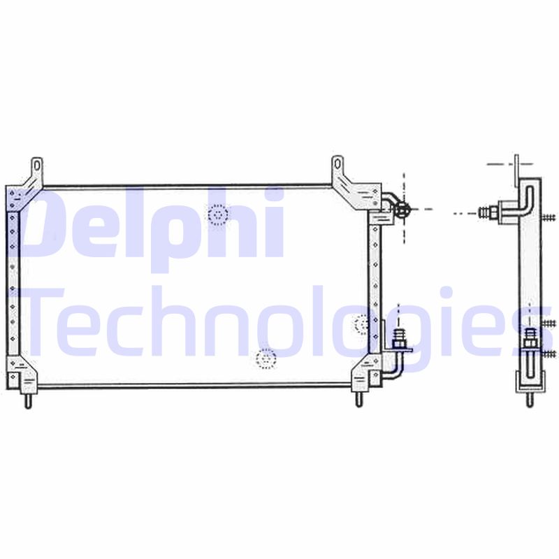 Delphi Diesel Airco condensor TSP0225413