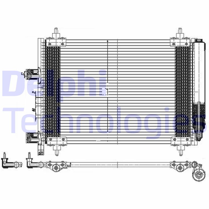 Delphi Diesel Airco condensor TSP0225537