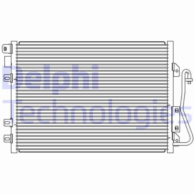 Delphi Diesel Airco condensor TSP0225620