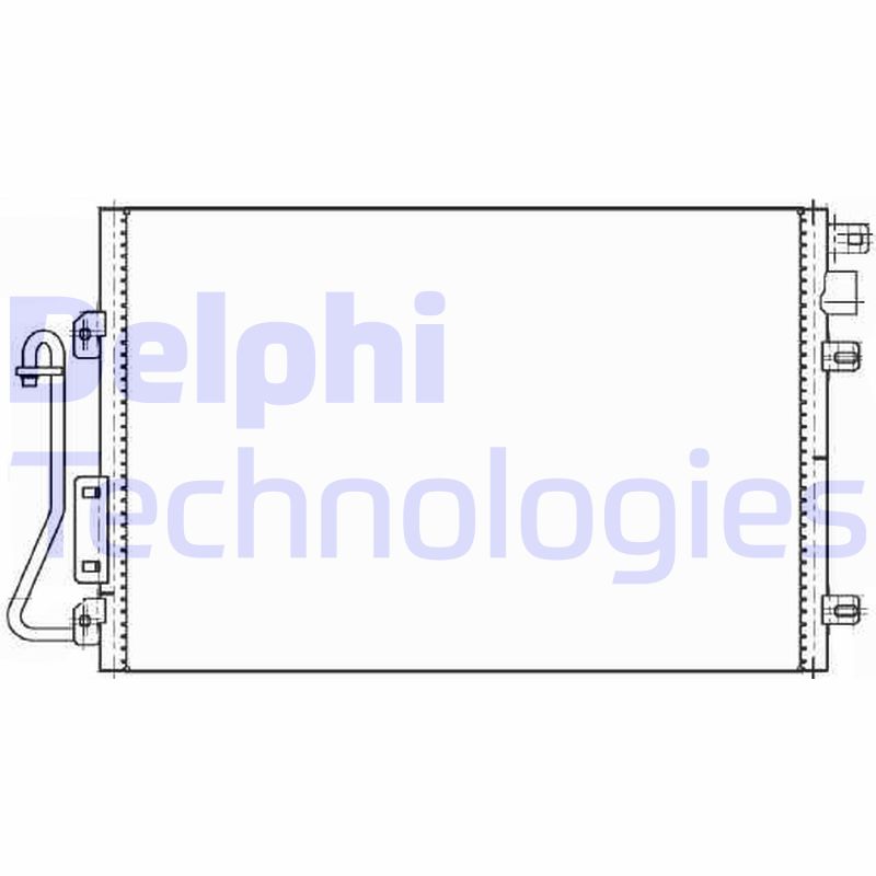 Delphi Diesel Airco condensor TSP0225635