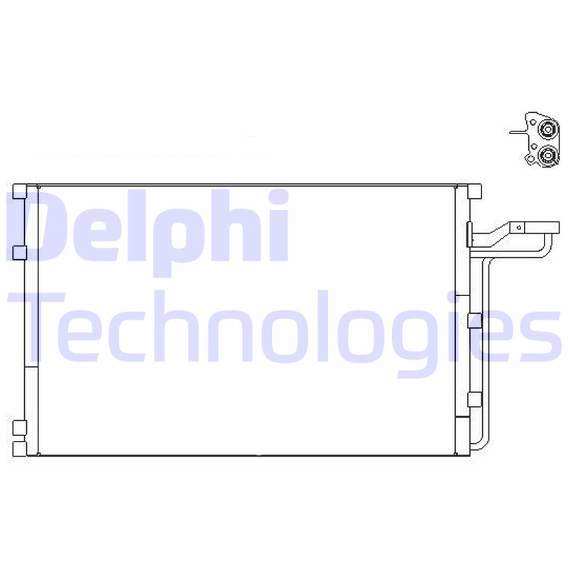 Delphi Diesel Airco condensor TSP0225659