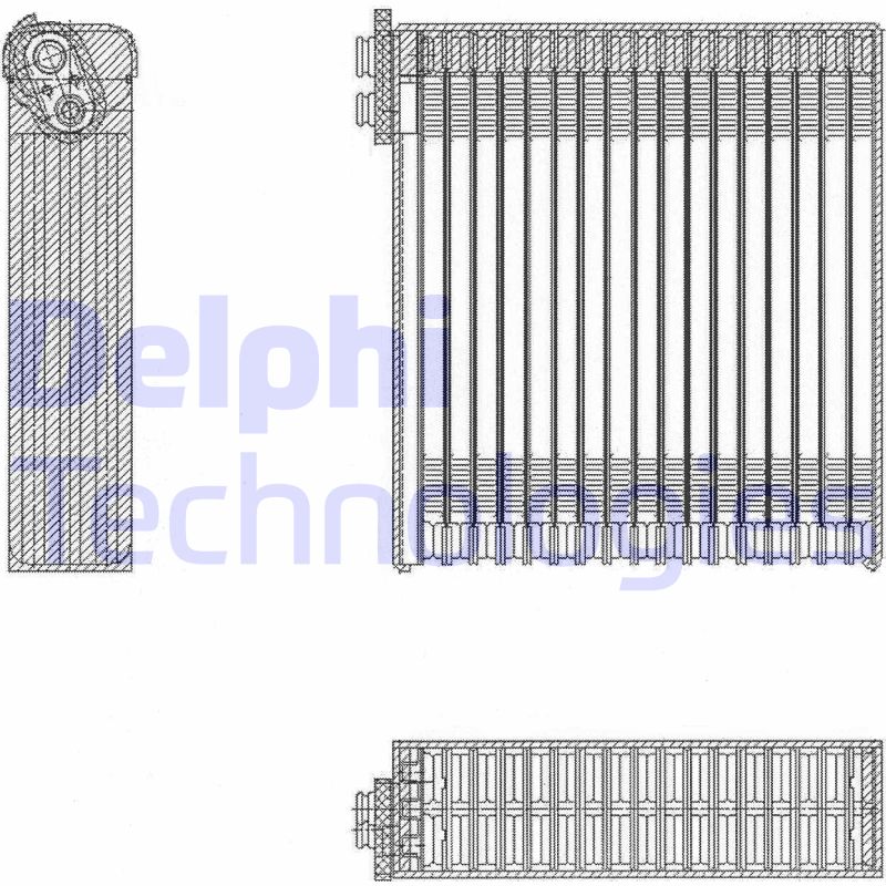 Delphi Diesel Airco verdamper TSP0525153