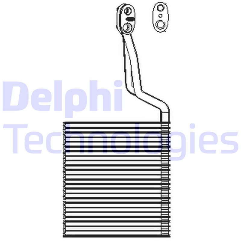 Delphi Diesel Airco verdamper TSP0525196