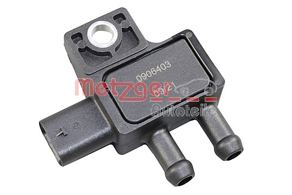 Metzger Uitlaatgasdruk sensor 0906403