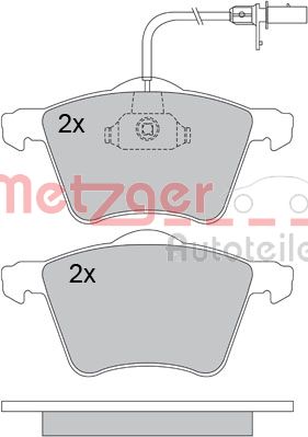 Metzger Remblokset 1170104